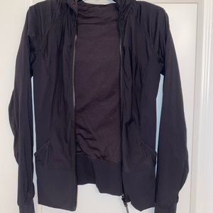 Reversible black lululemon hoodie